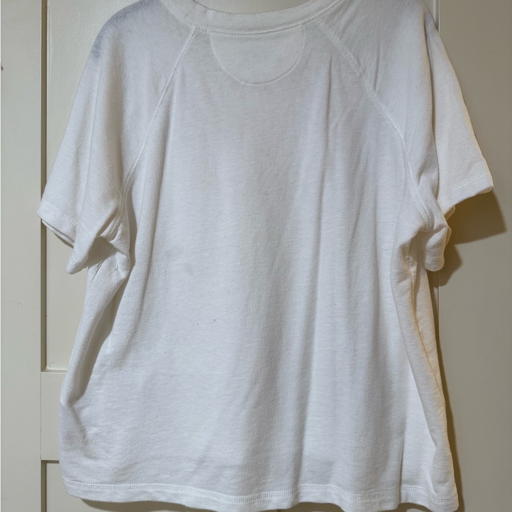 Madewell White Short Sleeve Tee